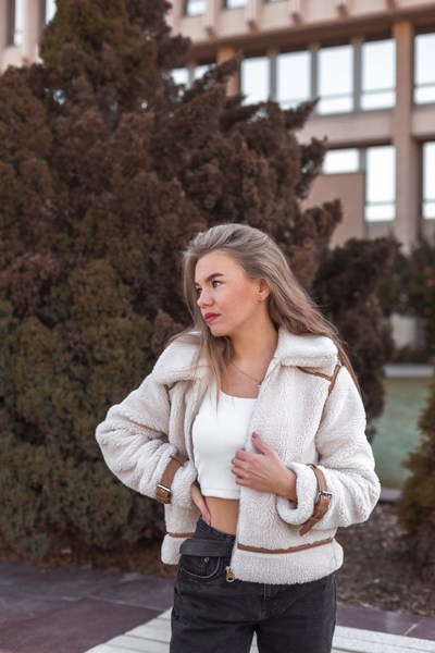 faux fur jacket